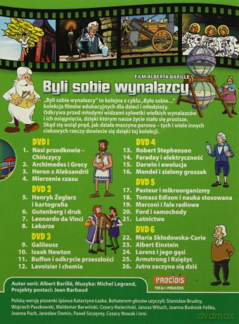 Byli Sobie Wynalazcy [BOX] [6DVD]