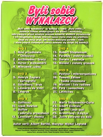 Byli Sobie Wynalazcy [BOX] [6DVD]