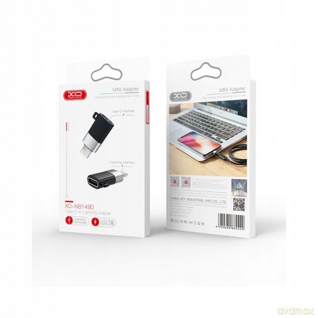 XO adapter NB149-D USB-C do lightning czarny