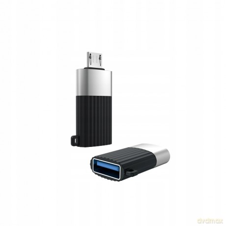 XO adapter NB149-G USB do micro-USB czarny
