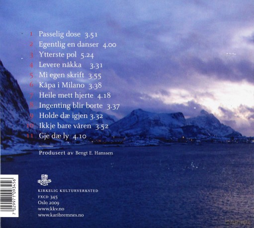Kari Bremnes: LY (digipack) [CD]