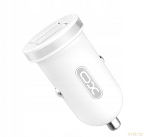 XO Ładowarka samochodowa TZ08 biała 2USB plus kabel micro 2,1A