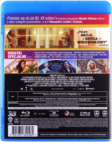 Wonder Woman 1984 [Blu-Ray 3D]+[Blu-Ray]