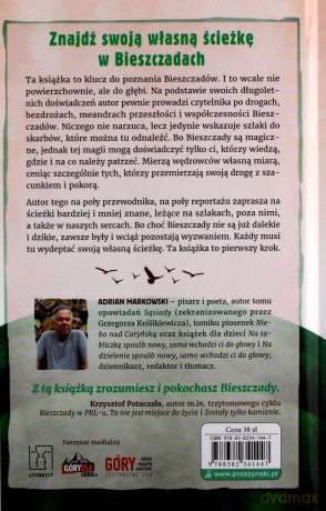 Bieszczady. Dla tych, którzy lubią chodzić własnymi drogami - Adrian Markowski [KSIĄŻKA]