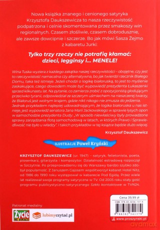 Meneliki nowe, czyli wina Tuska i logika białoruska - Krzysztof Daukszewicz [KSIĄŻKA]