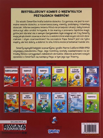 Przygody Smerfów (Tom 25) Dzieciak u Smerfów - Thierry Culliford, Vizoso Miguel Daz [KOMIKS]