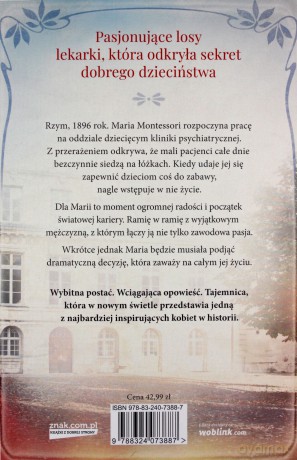Sekret Marii. Życie, miłość i pasja Marii Montessori - Laura Baldini [KSIĄŻKA]
