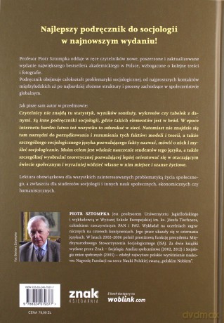 Socjologia. Wykłady o społeczeństwie - Piotr Sztompka [KSIĄŻKA]
