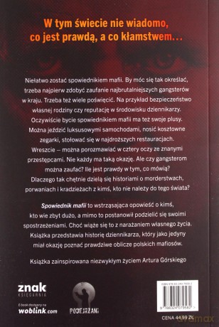 Spowiednik Mafii - Artur Górski [KSIĄŻKA]