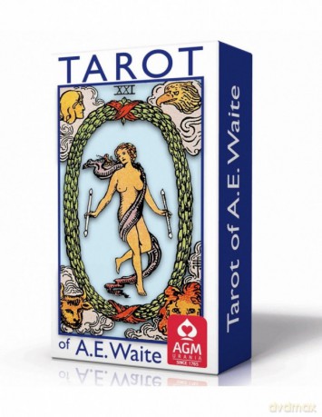 Tarot A E Waite Pocket Tarot Blue [KARTY]
