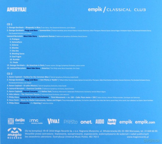 Classical Club - Ameryka! [2CD]