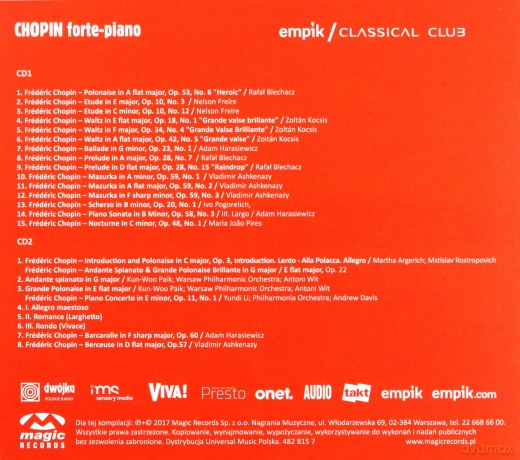 Classical Club - Chopin Piano Forte [2CD]