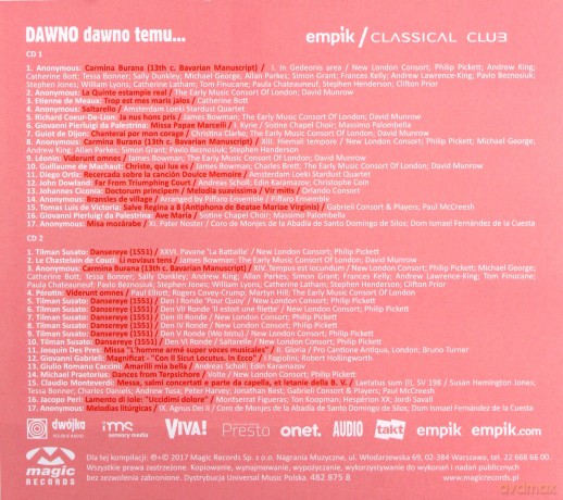 Classical Club - Dawno Dawno Temu [2CD]