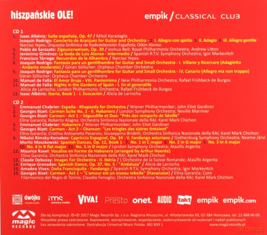 Classical Club - Hiszpańskie Ole! [2CD]