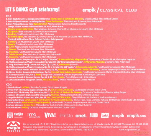 Classical Club - Let's Dance [2CD]