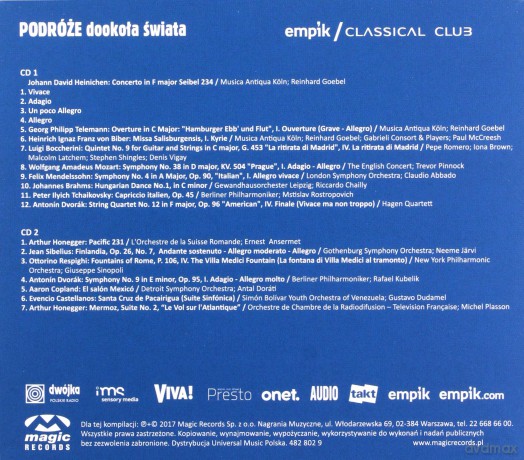 Classical Club - Podróże Dookola Świata [2CD]