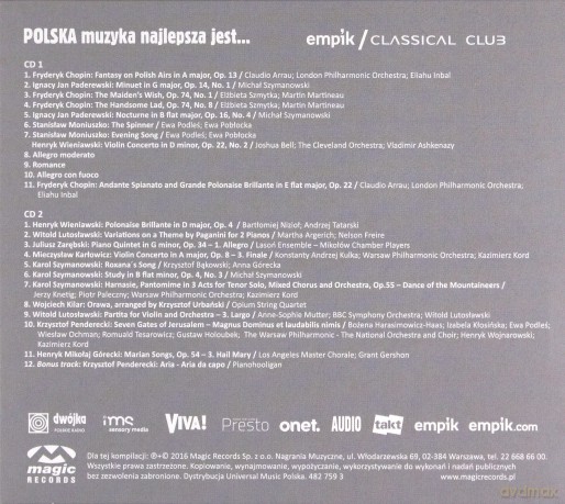 Classical Club - Polska Muzyka Najlepsza Jest [2CD]