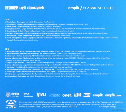 Classical Club - Requiem Czyli Odpoczynek [2CD]