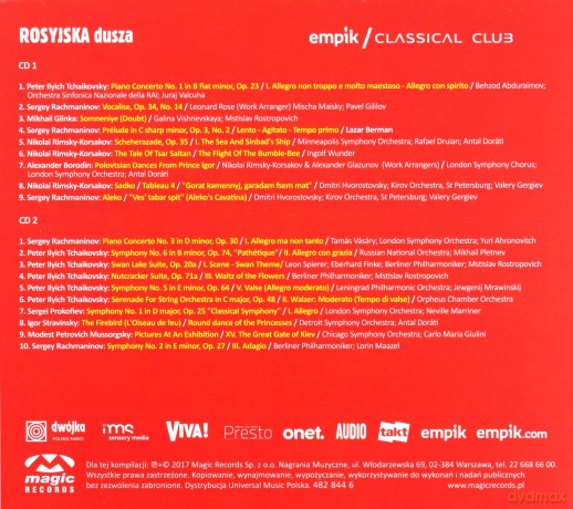 Classical Club - Rosyjska Dusza [2CD]