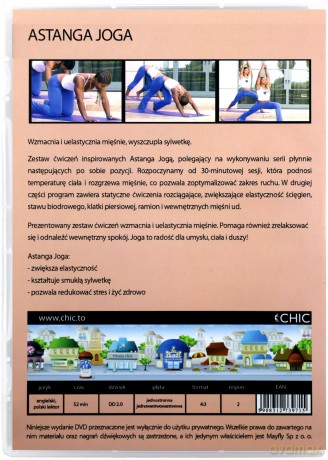 Chic - Jeanette Jenkins: Cardio / Szczupłe uda / Astanga joga [3DVD]