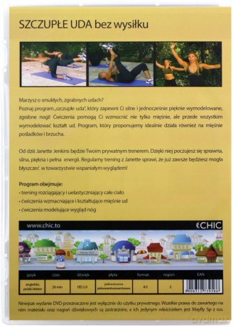 Chic - Jeanette Jenkins: Cardio / Szczupłe uda / Astanga joga [3DVD]