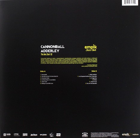 Cannonbal Adderley: Jazz Club [Winyl]