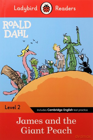 Ladybird Readers Level 2 - Roald Dahl: James and the Giant Peach [KSIĄŻKA]