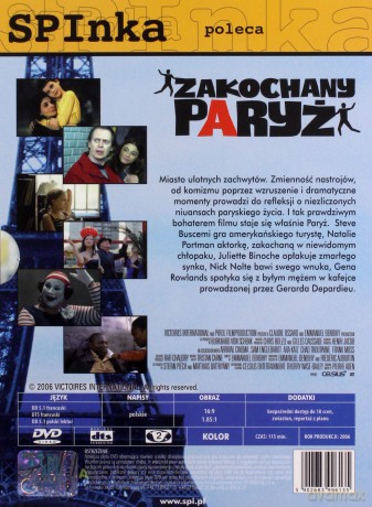 Zakochany Paryż [DVD]
