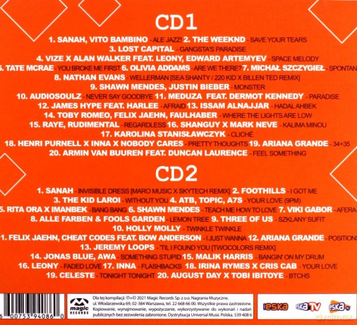 Eska Hity Na Czasie Wiosna 2021 [2CD]