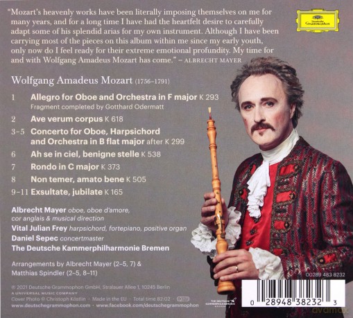 Albrecht Mayer: Mozart [CD]