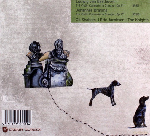 Beethoven Brahms: Violin Concertos Shaham [CD]