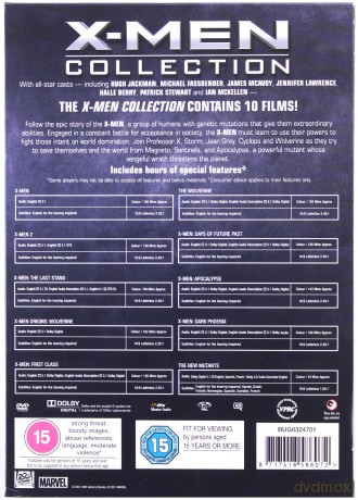 Marvel Studio's X-Men 1-10 Collection [BOX] [10DVD]