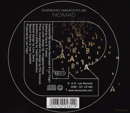 Sainkho Namchylak: Nomad [CD]