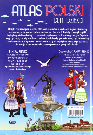 Atlas Polski dla dzieci [KSIĄŻKA]