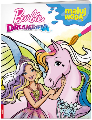 Barbie dreamtopia maluj wodą MW-1401 [KSIĄŻKA]