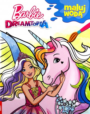 Barbie dreamtopia maluj wodą MW-1401 [KSIĄŻKA]
