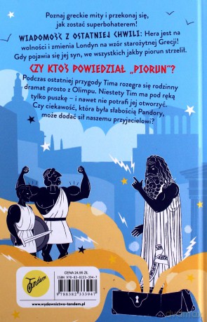 Czas minął, Tim! Superbohater z antyku (Tom 10) - Stella Tarakson [KSIĄŻKA]