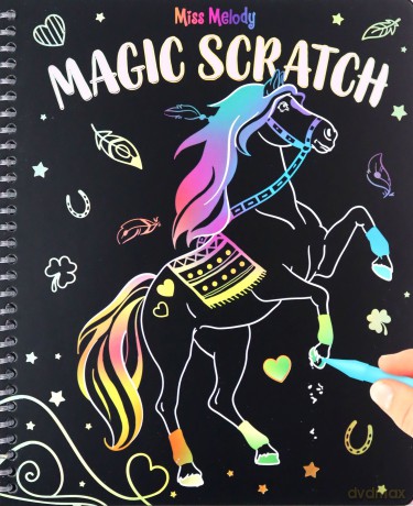 Zestaw Magic Scratch Miss Melody 11457A