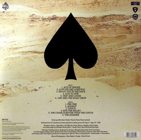 Motorhead: Ace Of Spades (Pa) [Winyl]