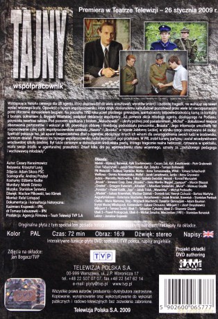 Teatr TVP: Tajny współpracownik [DVD]