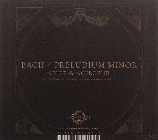 Neige Et Noirceur: Bach - Preludium Minor [CD]