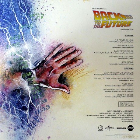 Back To The Future (Delorean Grey) soundtrack [Winyl]