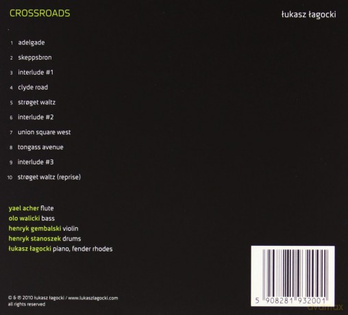 Łukasz Łagocki, Yael Acher, Olo Walicki, Henryk Gembalski, Henryk Stanoszek: Crossroads (digipack) [CD]