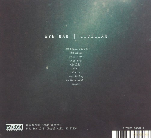 Wye Oak: Civilian [CD]