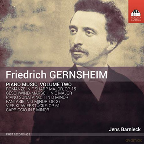 Barnieck: Friedrich Gernsheim: Piano Music. Vol. 2 [CD]