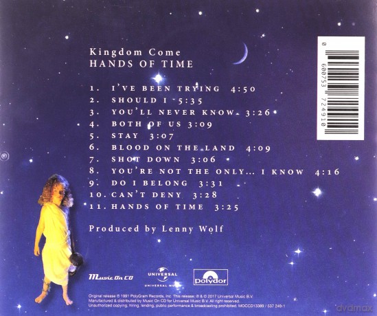 Kingdom Come: Hands Of Time [CD]