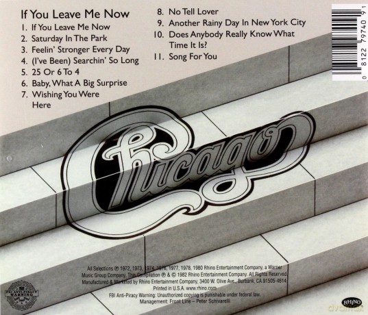 Chicago: If You Leave Me Now & Other Hits [CD]