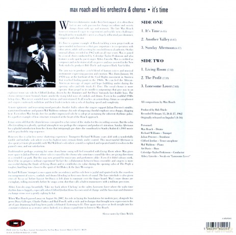 Max Roach: Its Time [Winyl]
