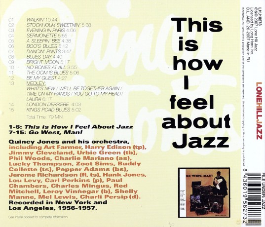 Quincy Jones: This Is How I Feel About Jazz [CD]