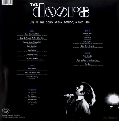 Doors: Live At The Cobo Arena Detroit Friday May 8Th 1970 [Winyl]